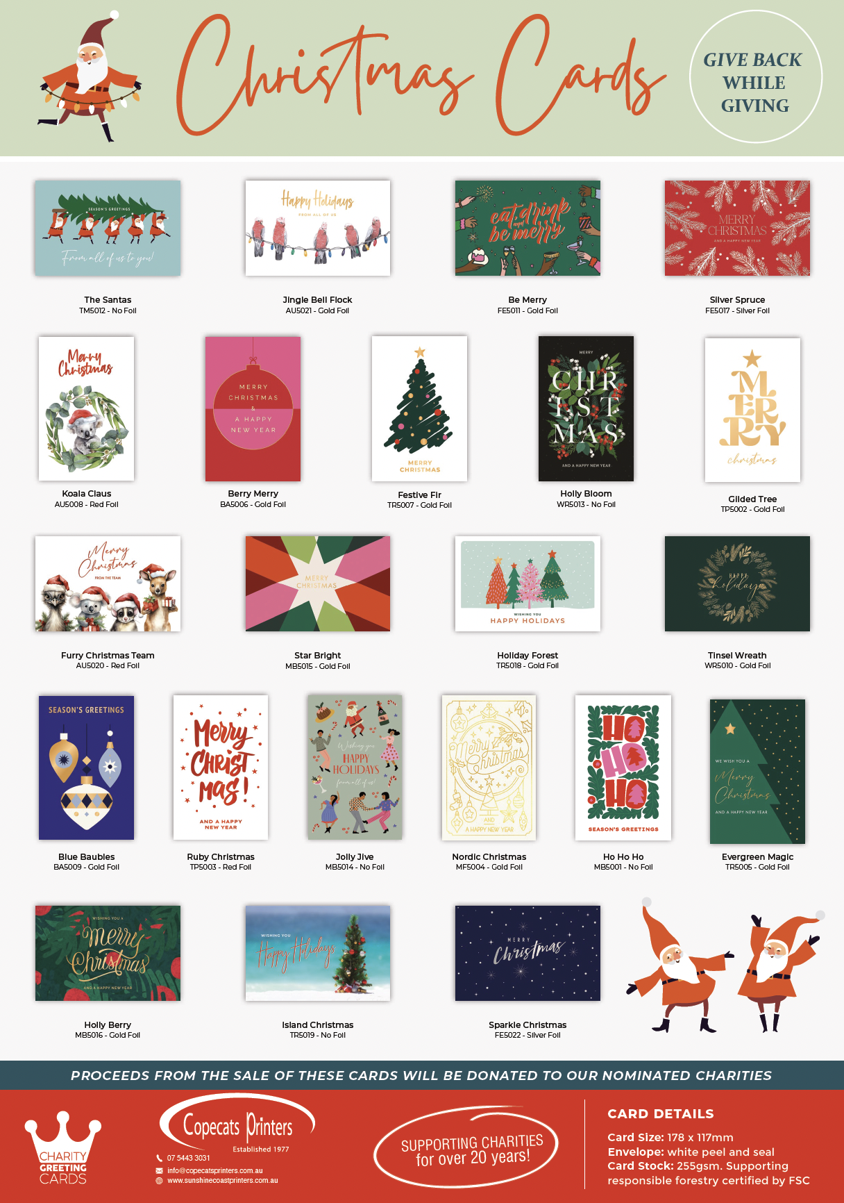 Christmas cards 2025